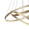 Plafonnier LED réglable style minimaliste 3 anneaux cercles Rim Maytoni Remises