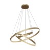 Plafonnier LED réglable style minimaliste 3 anneaux cercles Rim Maytoni Offre