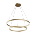 Suspension LED moderne à 2 anneaux pour salon Rim Maytoni Vente