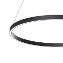 Suspension LED cercle noir Ø 80 cm Rim Maytoni Vente