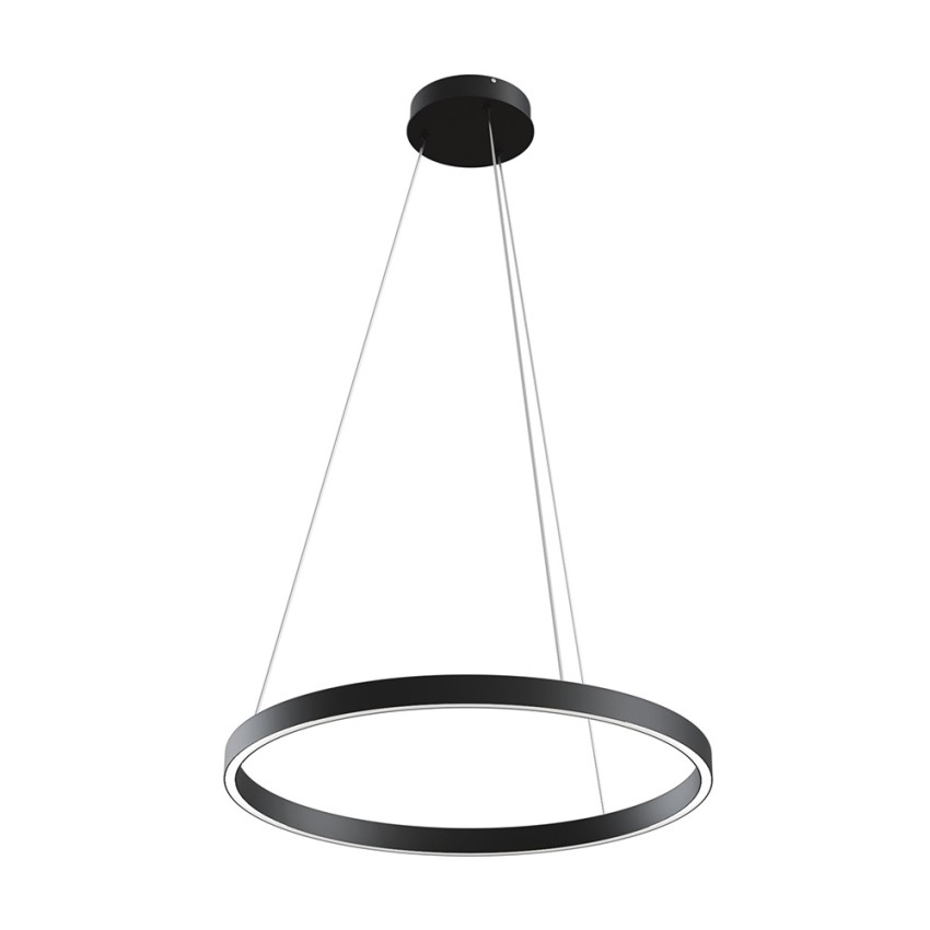 Suspension plafond cercle noir Ø 60 cm LED moderne Rim Maytoni Promotion Suspension plafond cercle noir Ø 60 cm LED moderne Rim Maytoni Promotion