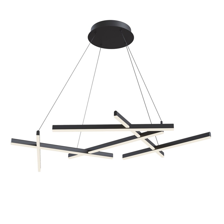 Suspension moderne noire à LED cuisine salon Line Maytoni Promotion Suspension moderne noire à LED cuisine salon Line Maytoni Promotion
