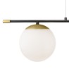 Suspension plafond moderne métal 2 sphères Nostalgia Maytoni Offre