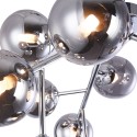 Plafonnier moderne en métal chromé avec boules en verre Dallas Maytoni Remises