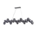 Suspension chromée sphères salon table Dallas Maytoni Offre