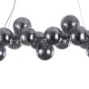 Suspension chromée sphères salon table Dallas Maytoni Catalogue