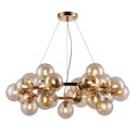Suspension 25 sphères doré style moderne Dallas Maytoni Vente