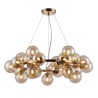 Suspension 25 sphères doré style moderne Dallas Maytoni Vente