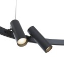 Suspension noire à spots LED réglables Satellite Maytoni Vente