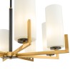 Lustre en laiton style chandelier plafond moderne 8 lumières Fortano Maytoni Offre