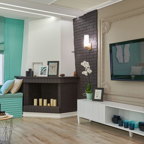 Applique murale en laiton style classique verre blanc Fortano Maytoni Promotion