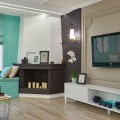 Applique murale en laiton style classique verre blanc Fortano Maytoni Promotion