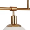 Suspension moderne boules en verre blanc Erich Maytoni Modèle