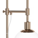 Lampe à poser dorée abat-jour sphérique blanc Erich Maytoni Vente