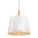 Suspension cuisine abat-jour bois décoratif Lantern Maytoni Offre
