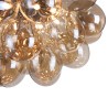 Plafonnier boule en verre ambré Balbo Maytoni Remises