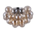 Plafonnier boule en verre ambré Balbo Maytoni Vente