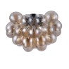 Plafonnier boule en verre ambré Balbo Maytoni Vente