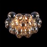 Plafonnier boule en verre ambré Balbo Maytoni Offre