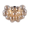 Plafonnier boule en verre ambré Balbo Maytoni Promotion
