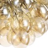 Lampe pendentif moderne Balbo Maytoni avec sphères suspendues en grappes Dimensions