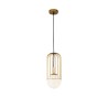 Suspension dorée sphérique pour plafond salon Telford Maytoni Vente