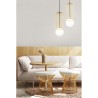 Suspension dorée sphérique pour plafond salon Telford Maytoni Remises