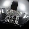 Suspension sphérique en verre chromé Ø 20 cm Fermi Maytoni Offre