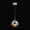 Suspension sphérique en verre chromé Ø 20 cm Fermi Maytoni Remises