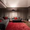 Lampe arc moderne sur pied noir Campanula Maytoni pour salon Promotion