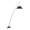 Lampe arc moderne sur pied noir Campanula Maytoni pour salon Vente