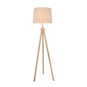 Lampadaire trépied en bois style nordique scandinave Calvin Maytoni Vente