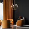 Suspension moderne style chandelier 6 lumières cylindres Arco Maytoni Réductions