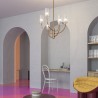 Suspension moderne style chandelier 6 lumières cylindres Arco Maytoni Catalogue
