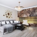 Lustre suspendu classique cristaux verre transparent Revero Maytoni Offre