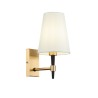 Applique murale classique abat-jour tissu blanc Zaragoza Maytoni Promotion