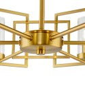 Suspension moderne dorée 6 lumières pour salon Bowi Maytoni Offre
