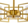 Bowi Maytoni lustre moderne doré à 6 lumières pour le salon Offre