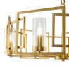 Bowi Maytoni lustre moderne doré à 6 lumières pour le salon Remises