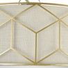 Plafonnier moderne doré abat-jour tissu Messina Maytoni Offre