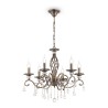 Lustre classique en cristal 6 lumières Grace Maytoni Promotion
