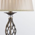 Lampadaire sur pied classique en tissu Grace Maytoni pour salon Remises