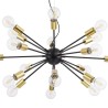Suspension moderne 18 douilles plafond Jackson Maytoni Remises