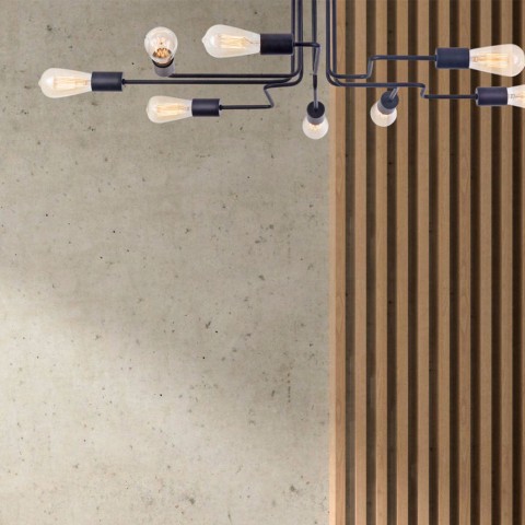 Plafonnier design minimaliste industriel Gilbert Maytoni Promotion