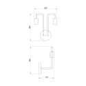 Applique murale 2 lumières style industriel Gilbert Maytoni Remises