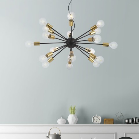 Suspension moderne 18 douilles plafond Jackson Maytoni Promotion
