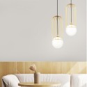 Suspension dorée sphérique pour plafond salon Telford Maytoni Promotion