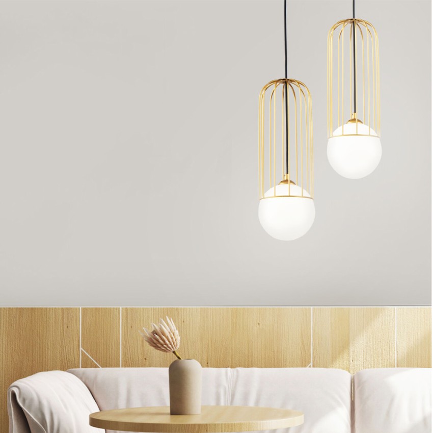 Suspension dorée sphérique pour plafond salon Telford Maytoni Promotion Suspension dorée sphérique pour plafond salon Telford Maytoni Promotion