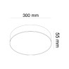 Plafonnier LED rond style minimaliste Zon Maytoni Choix