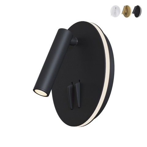 Applique murale ronde LED spot réglable Los 176 Maytoni Promotion